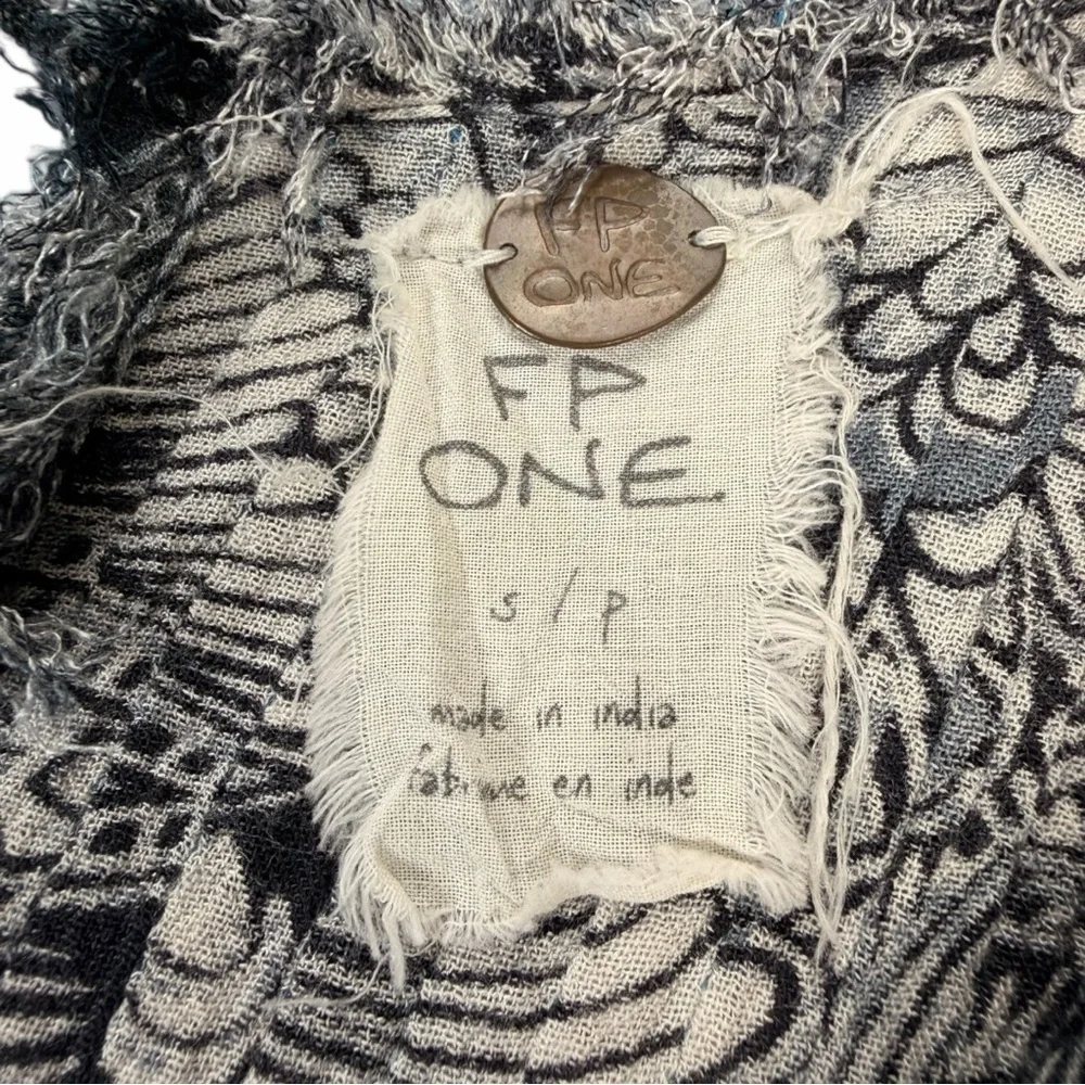 Free People Women’s Myna Tank With Tie Back Boho Beach Tank In Size Small
